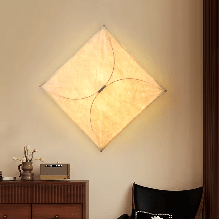 Kite Shaped Paper Wall Lamp - Vakkerlight