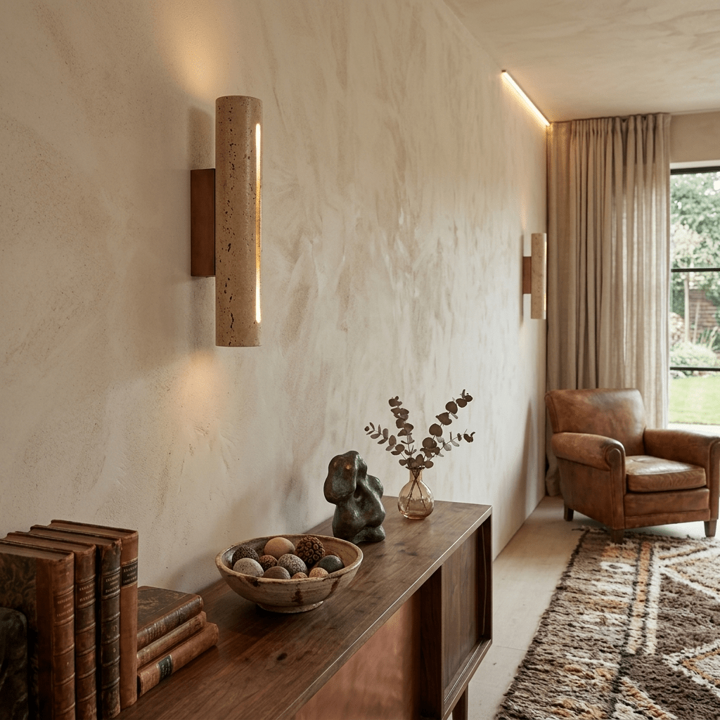 Slot Travertine Wall Sconce - Vakkerlight