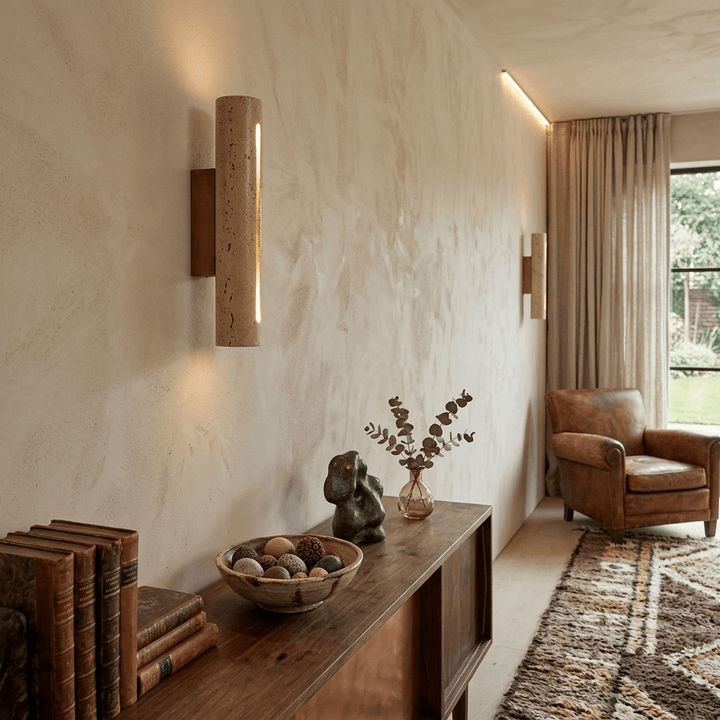Slot Travertine Wall Sconce - Vakkerlight
