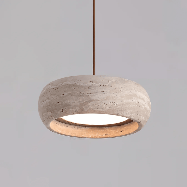 Donut Travertine Pendant Lamp - Vakkerlight