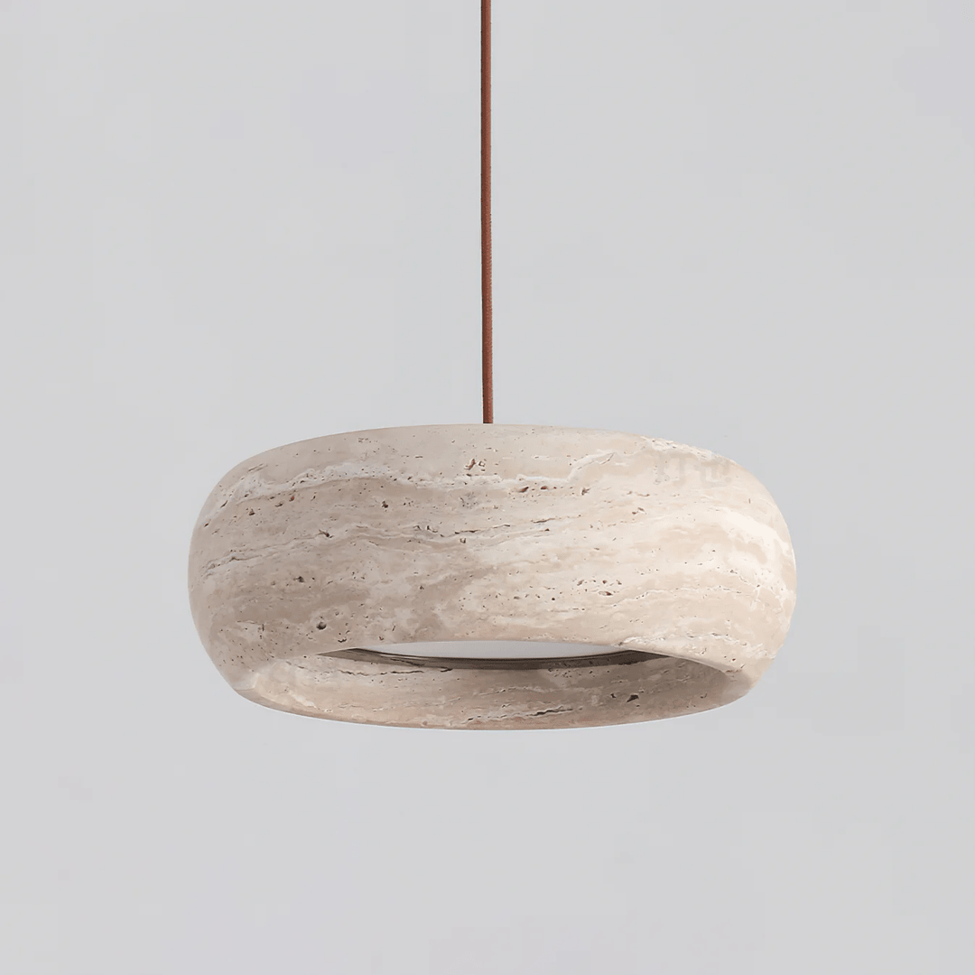 Donut Travertine Pendant Lamp - Vakkerlight
