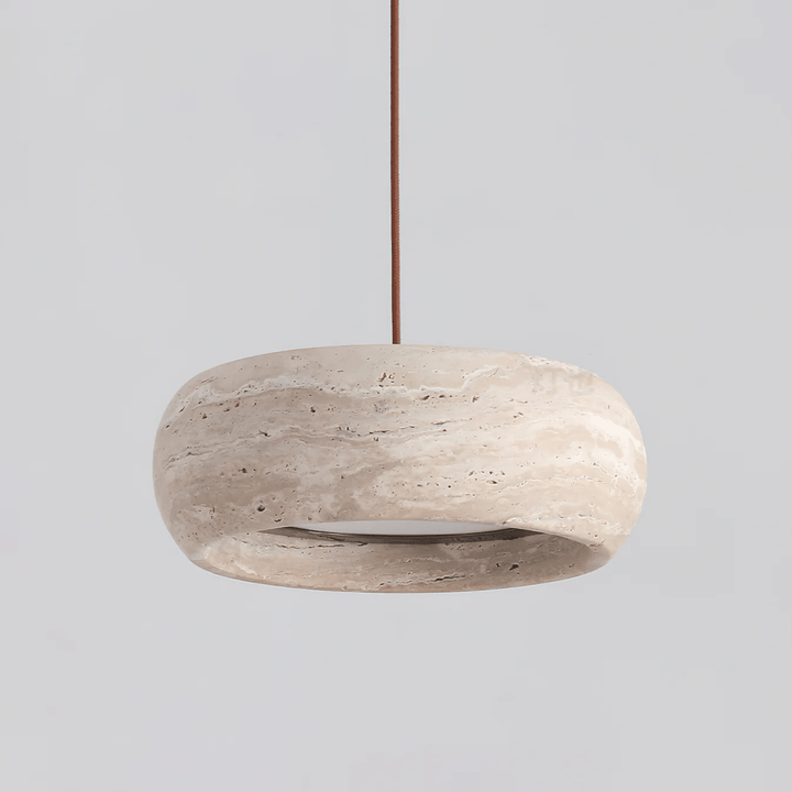 Donut Travertine Pendant Lamp - Vakkerlight