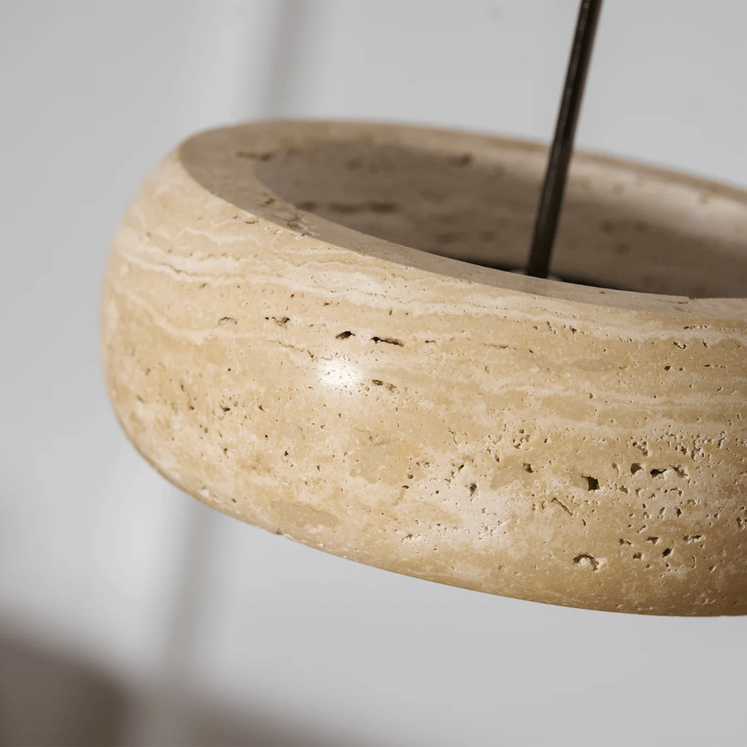 Donut Travertine Pendant Lamp - Vakkerlight
