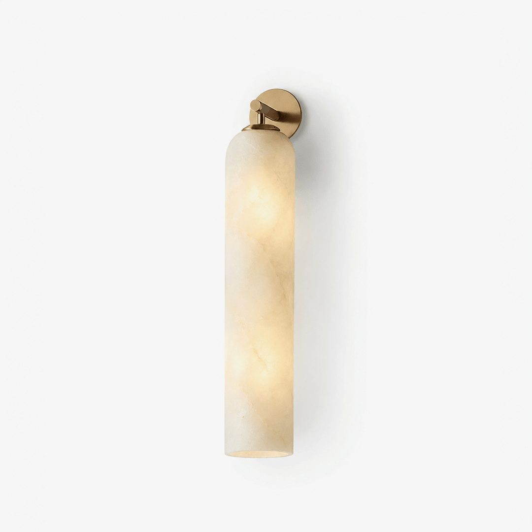 Tube Alabaster Wall Sconce - Vakkerlight