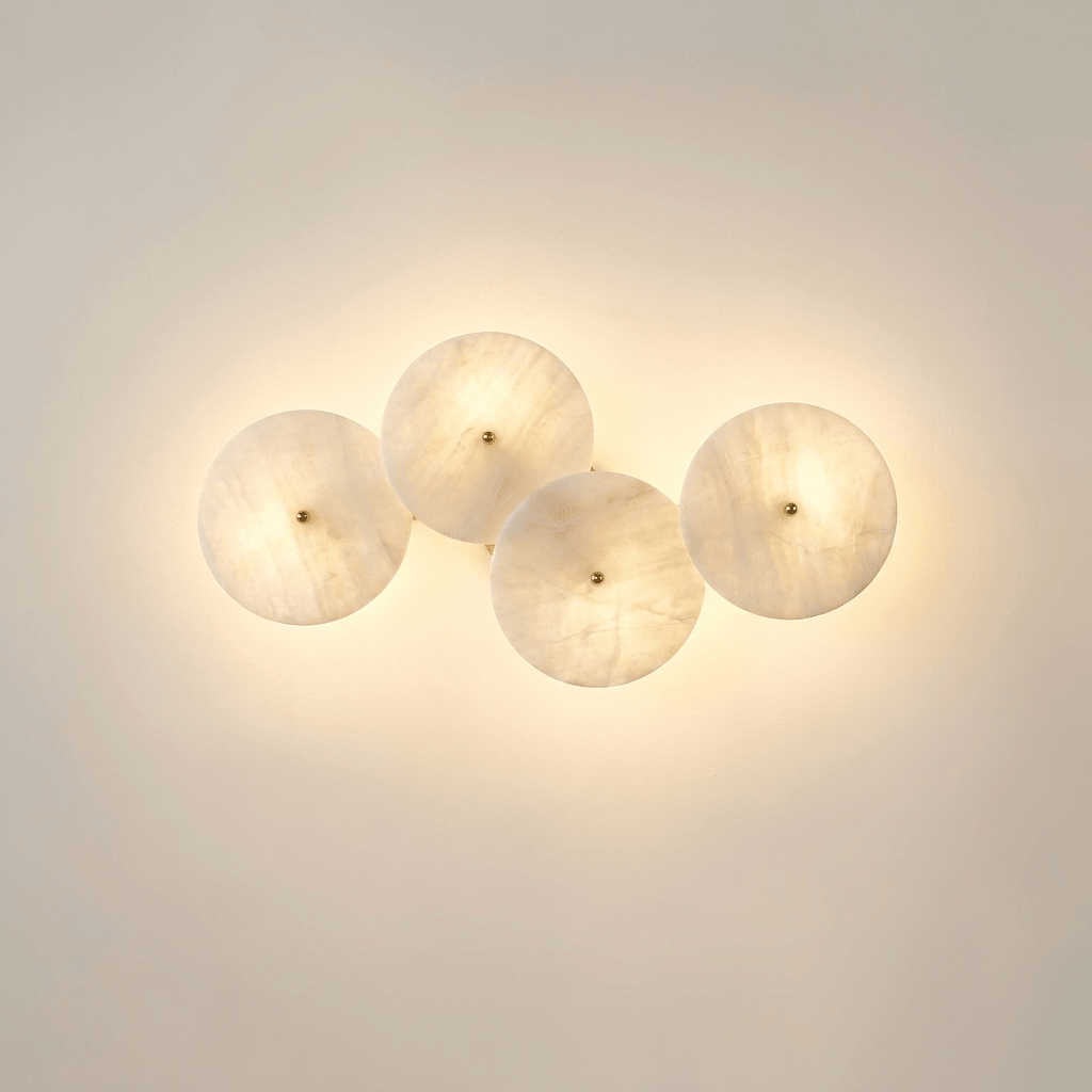 Cluster Alabaster Sconce - Vakkerlight