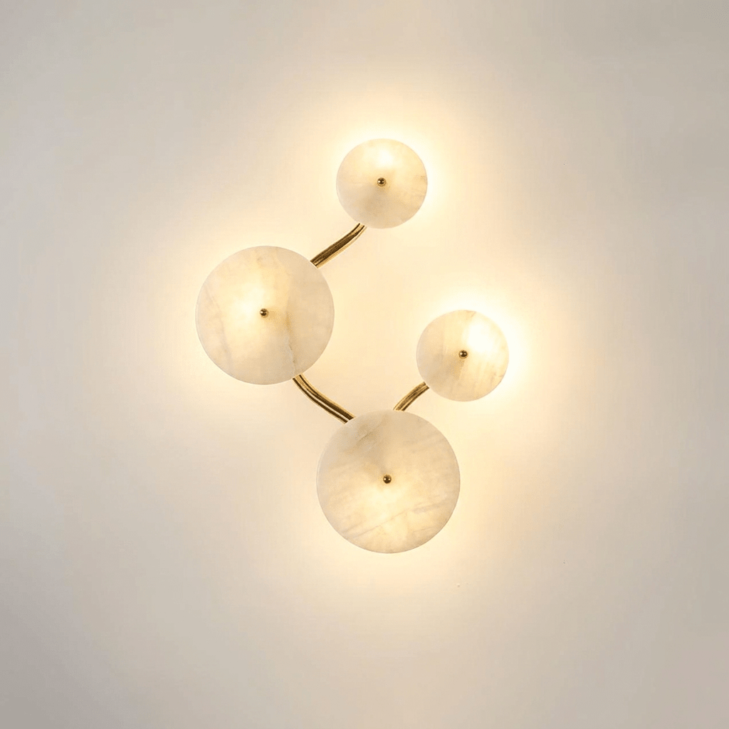 Cluster Alabaster Sconce - Vakkerlight