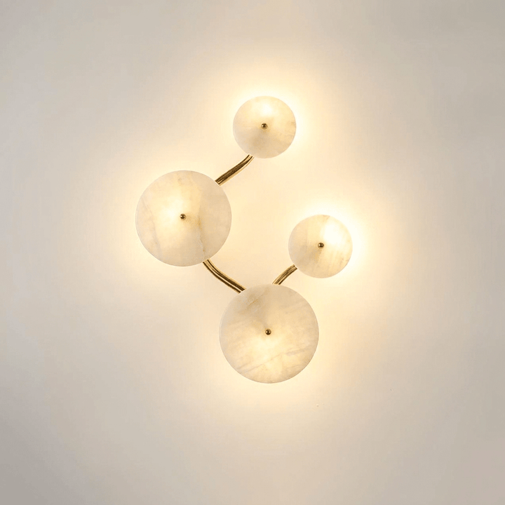 Cluster Alabaster Sconce - Vakkerlight