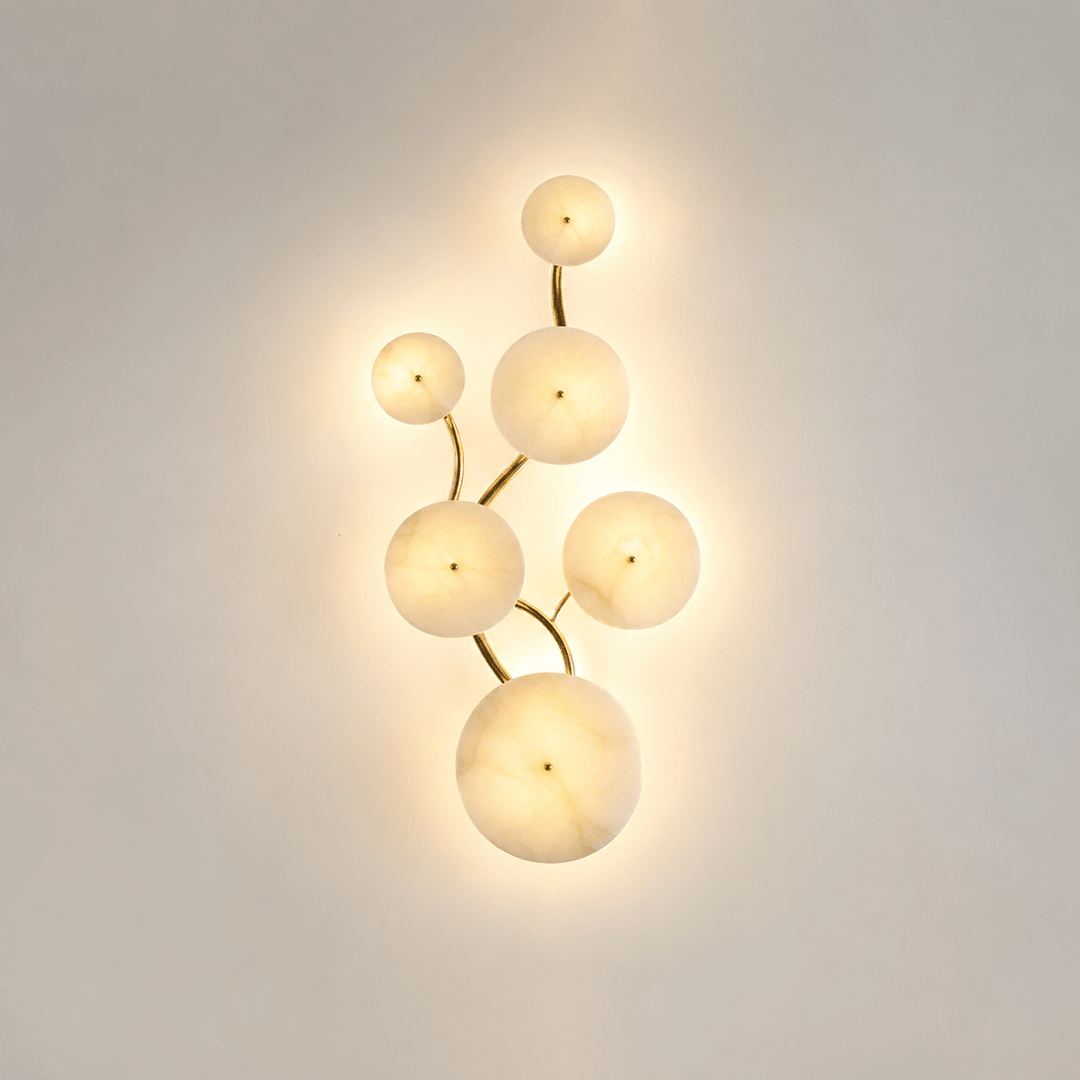Cluster Alabaster Sconce - Vakkerlight