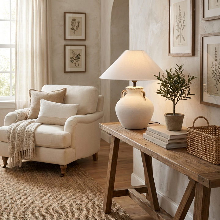 Calanca Ceramic Table Lamp