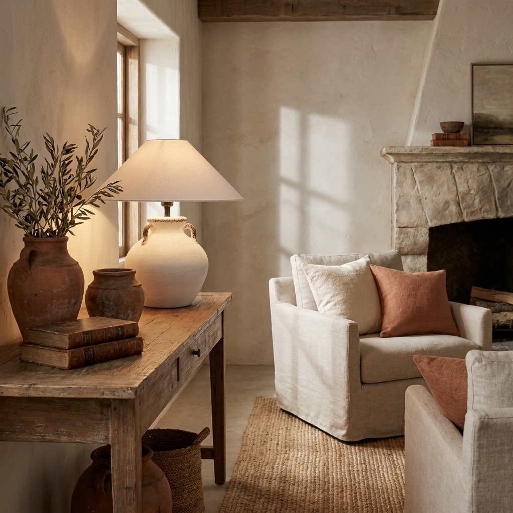 Calanca Ceramic Table Lamp