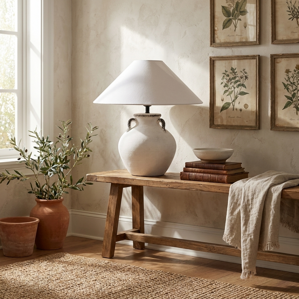 Calanca Ceramic Table Lamp