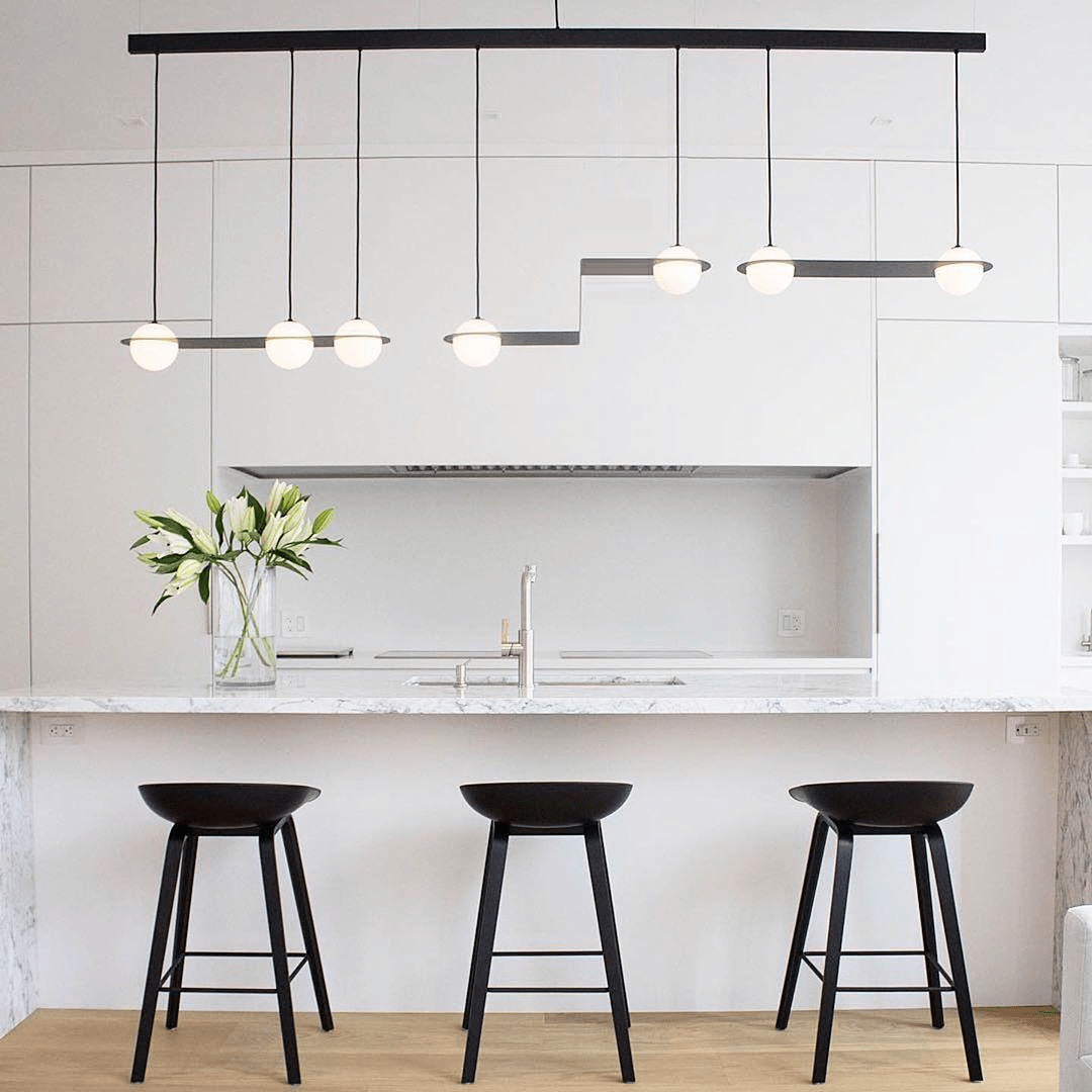 Orbion Black Pendant Lamp - Vakkerlight