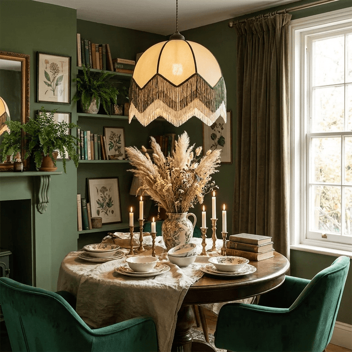Velario Fringe Dome Pendant Light - Vakkerlight
