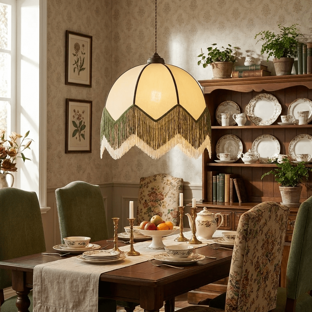 Velario Fringe Dome Pendant Light - Vakkerlight