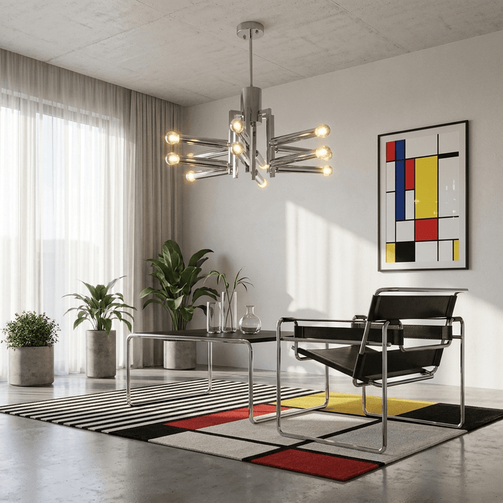 Sputnik Chrome Chandelier - Vakkerlight