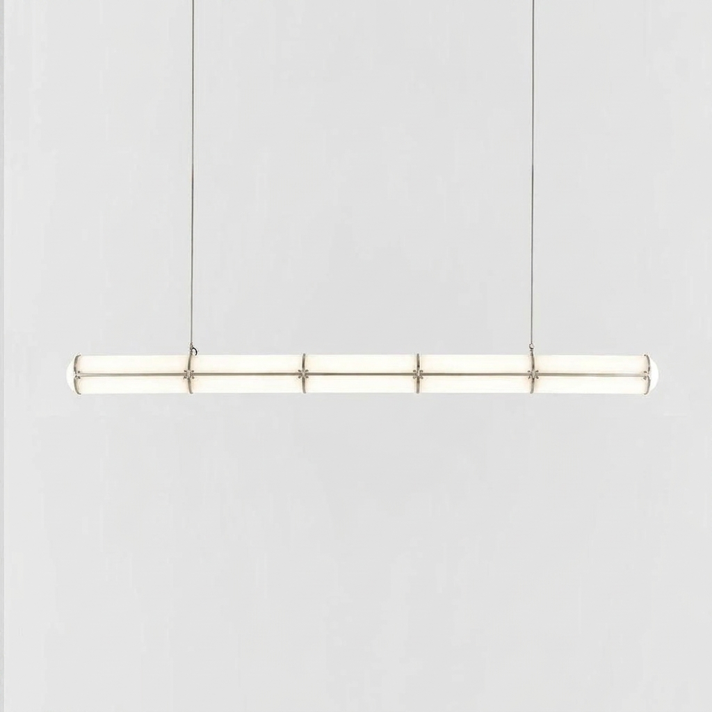 Cylindrical Endless Pendant Light