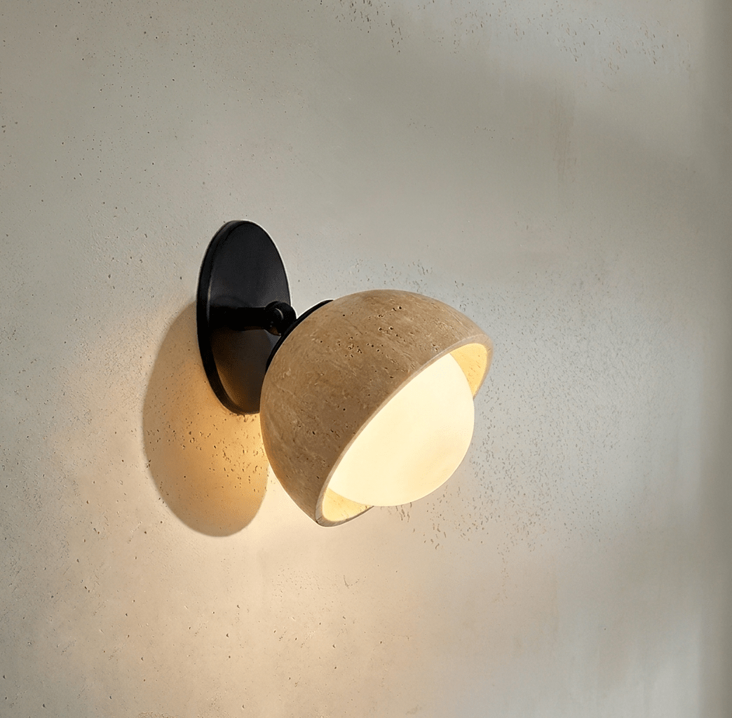 Tranquil Travertine Wall Light - Vakkerlight
