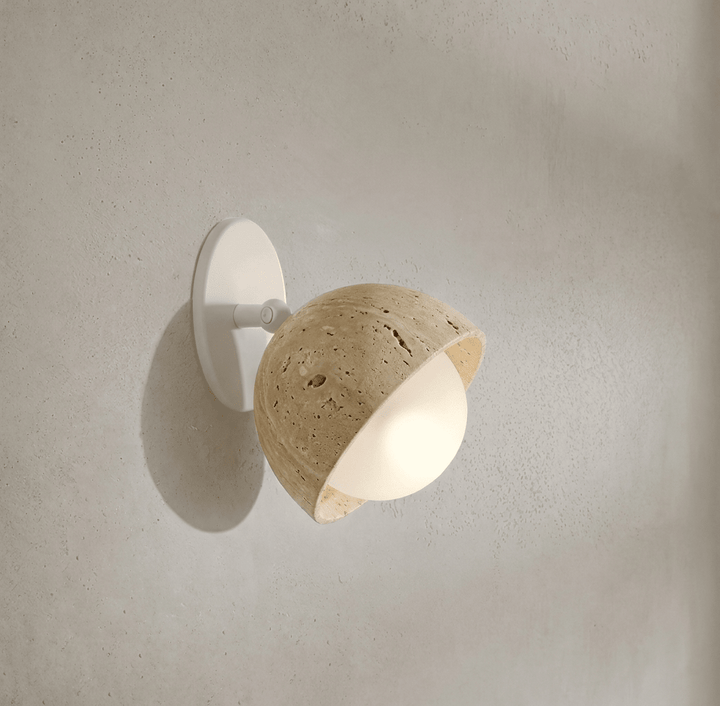Tranquil Travertine Wall Light - Vakkerlight