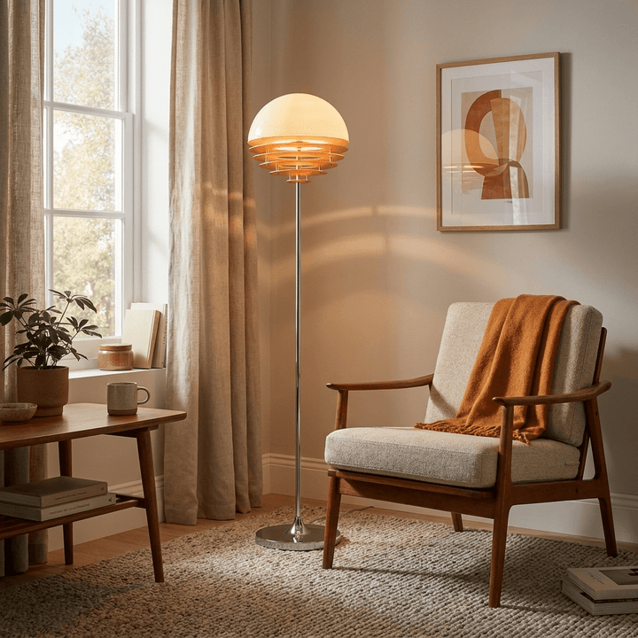 Dome Louver Floor Lamp - Vakkerlight