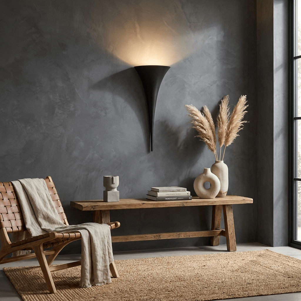Torch Cone Wall Sconce - Vakkerlight