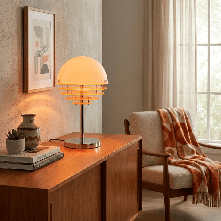 Dome Louver Table Lamp - Vakkerlight
