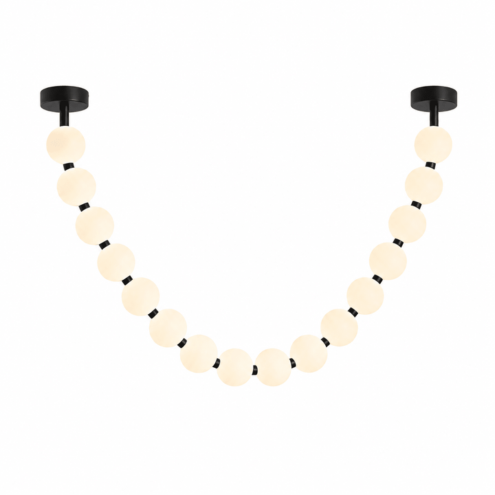 Pearl Necklace Balls Chandelier - Vakkerlight