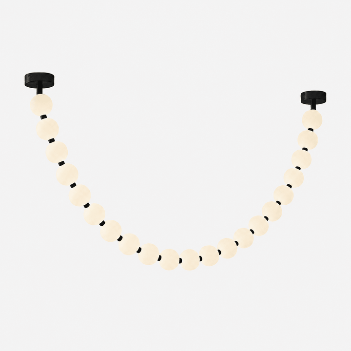 Pearl Necklace Balls Chandelier - Vakkerlight
