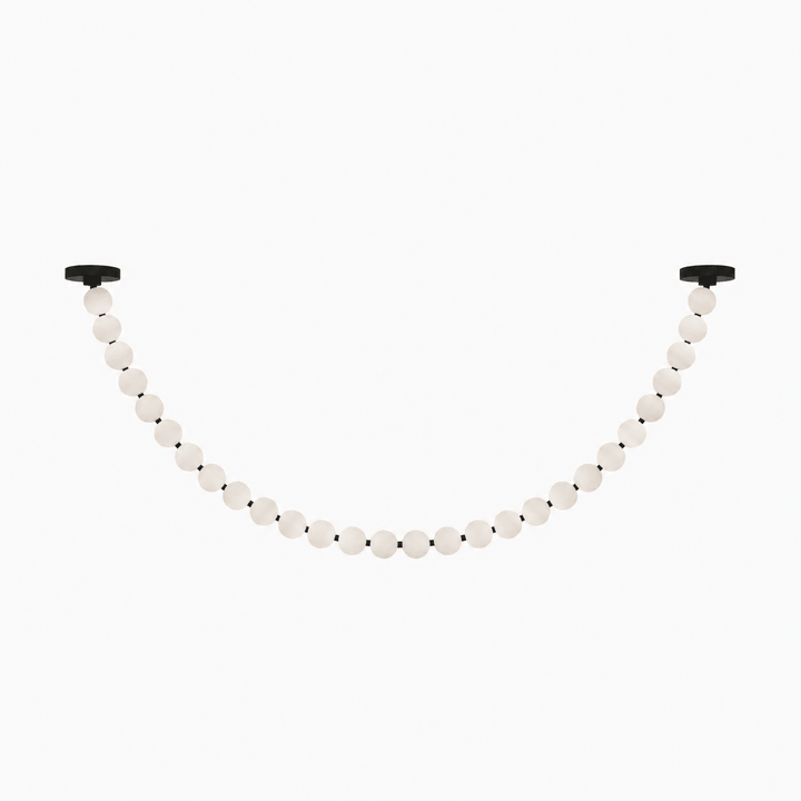 Pearl Necklace Balls Chandelier - Vakkerlight