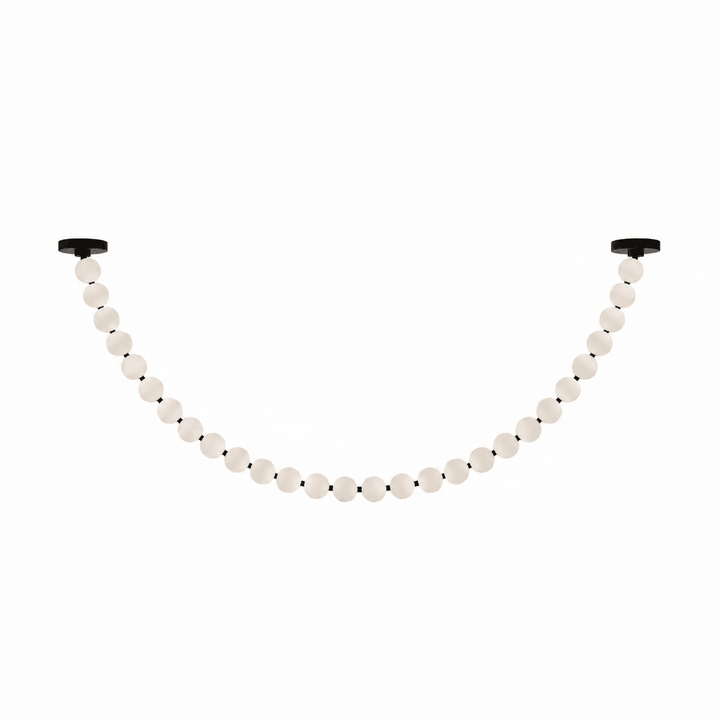 Pearl Necklace Balls Chandelier - Vakkerlight