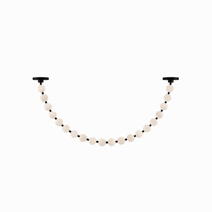 Pearl Necklace Balls Chandelier - Vakkerlight