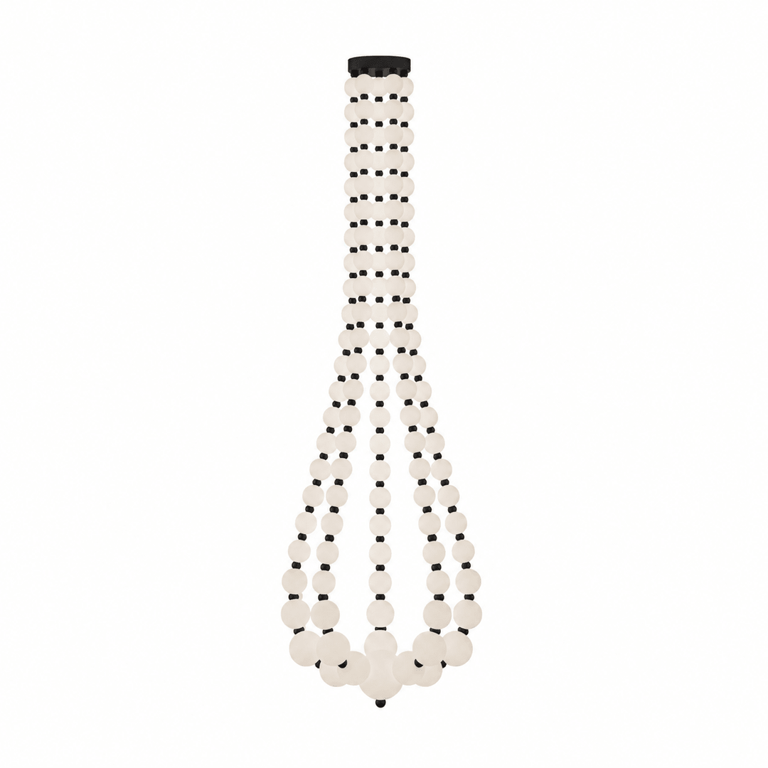Pearl Necklace Balls Chandelier - Vakkerlight