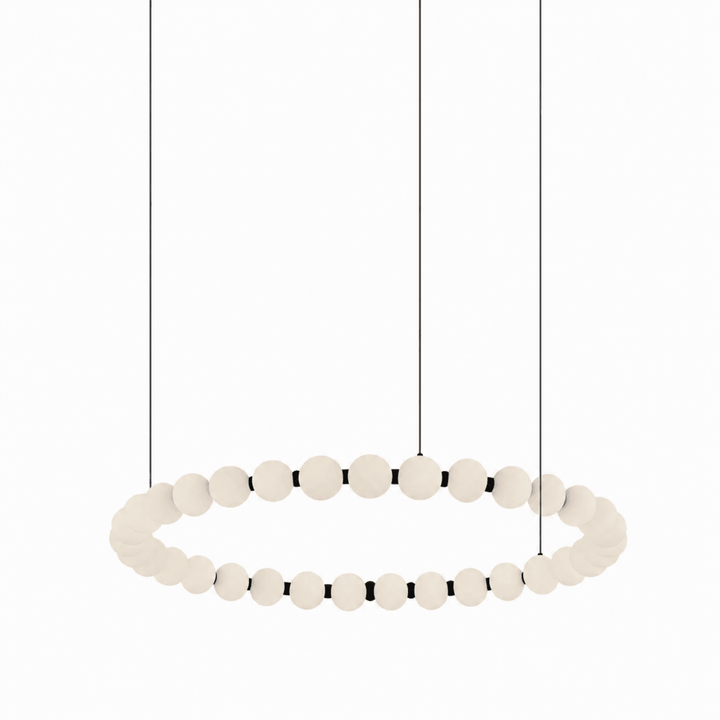 Pearl Necklace Balls Chandelier - Vakkerlight