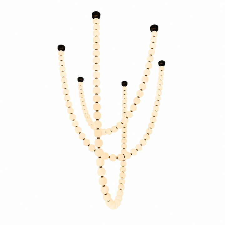 Pearl Necklace Balls Chandelier - Vakkerlight