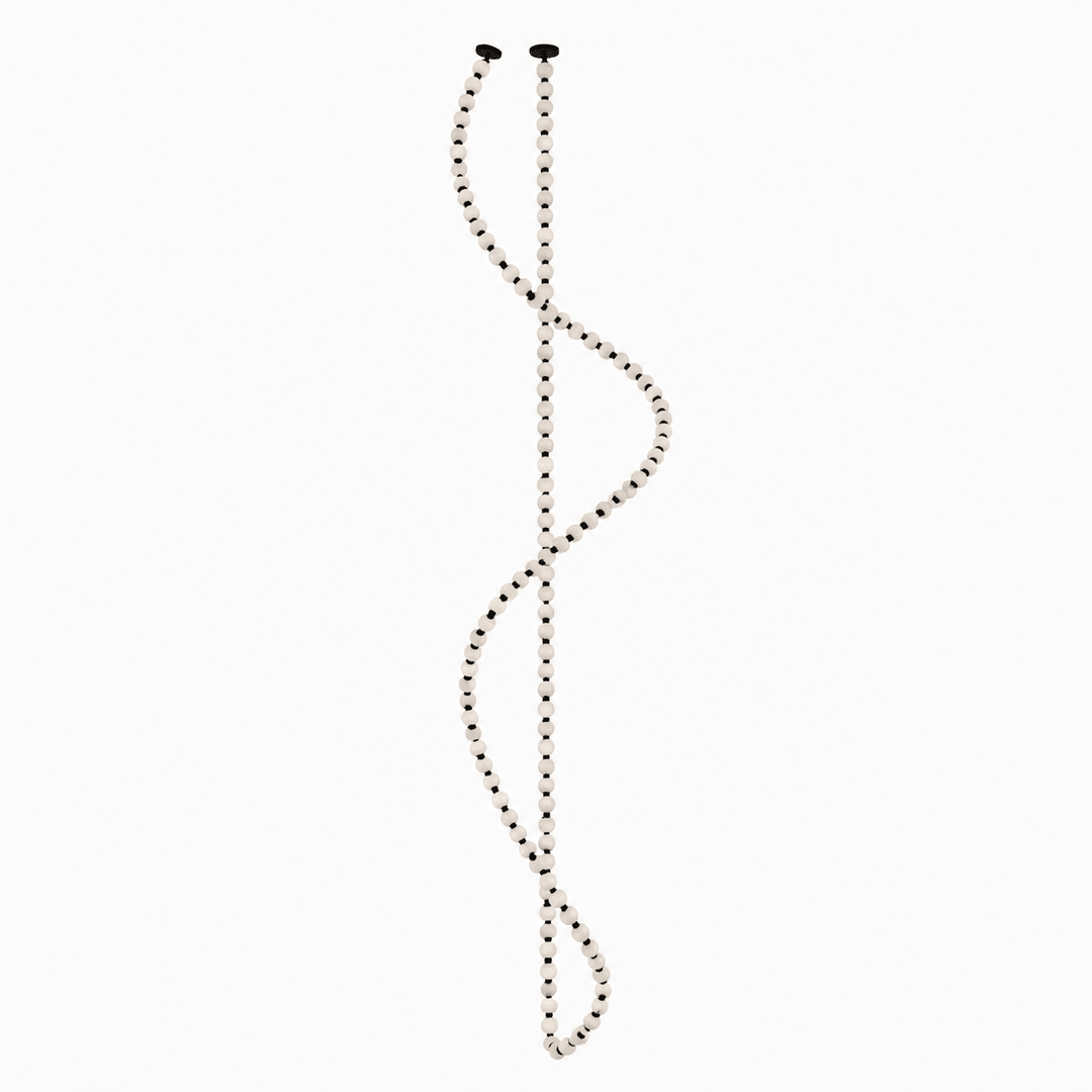 Pearl Necklace Balls Chandelier - Vakkerlight
