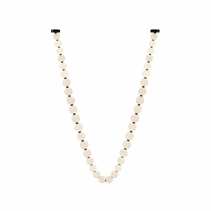 Pearl Necklace Balls Chandelier - Vakkerlight