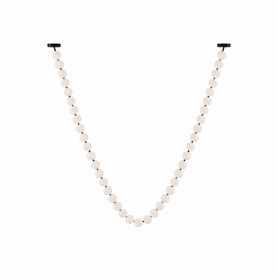 Pearl Necklace Balls Chandelier - Vakkerlight