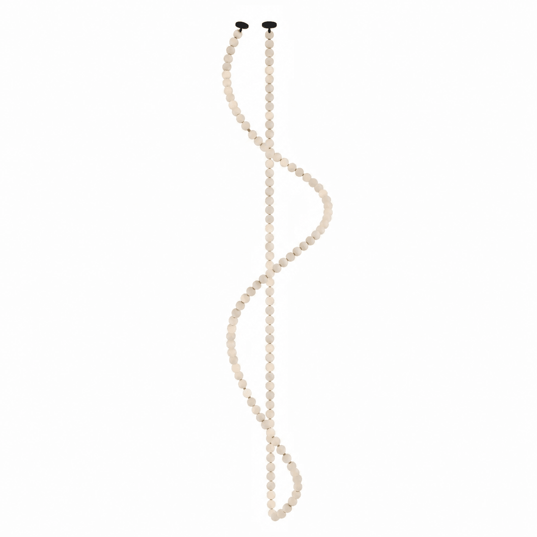 Pearl Necklace Balls Chandelier - Vakkerlight