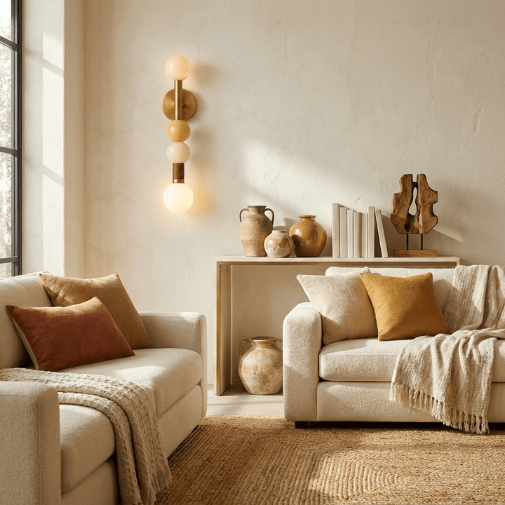 Stacked Sphere Wall Sconce - Vakkerlight