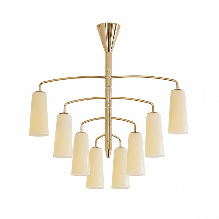 Spiral Tiered Chandelier - Vakkerlight