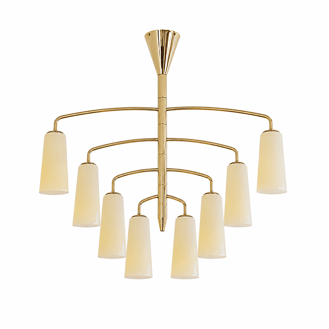 Spiral Tiered Chandelier - Vakkerlight