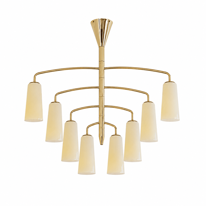 Spiral Tiered Chandelier - Vakkerlight