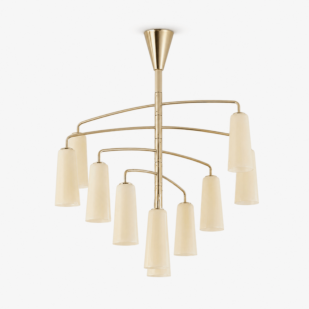 Spiral Tiered Chandelier - Vakkerlight
