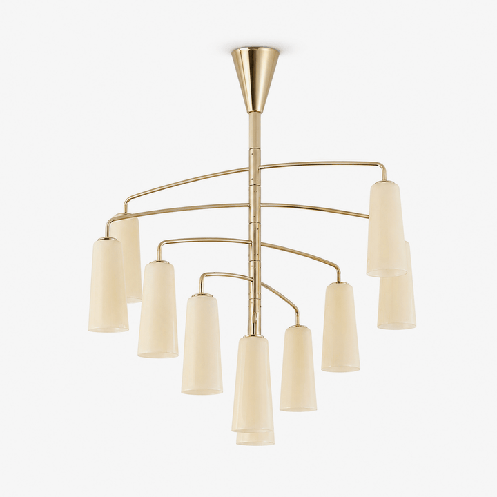 Spiral Tiered Chandelier - Vakkerlight