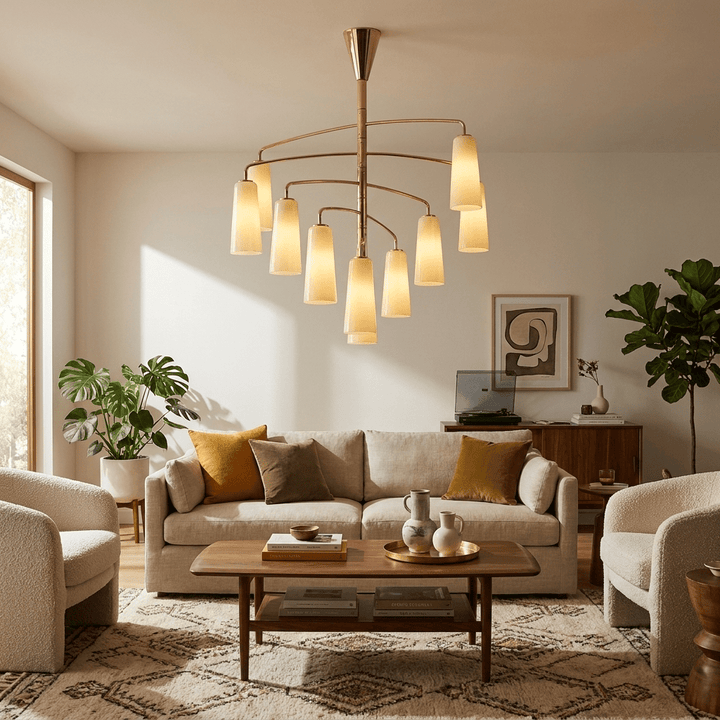 Spiral Tiered Chandelier - Vakkerlight