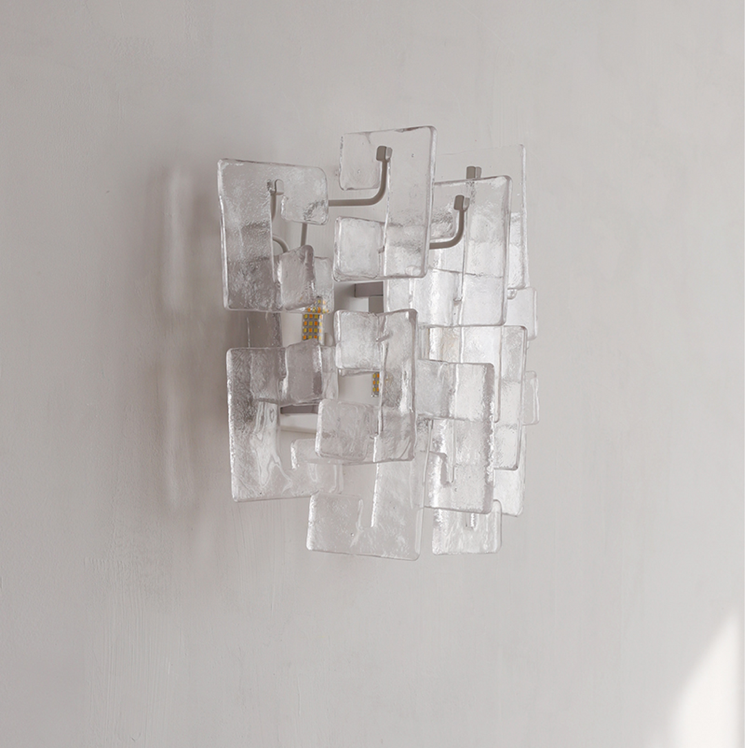 Stacked Glass Wall Sconce - Vakkerlight