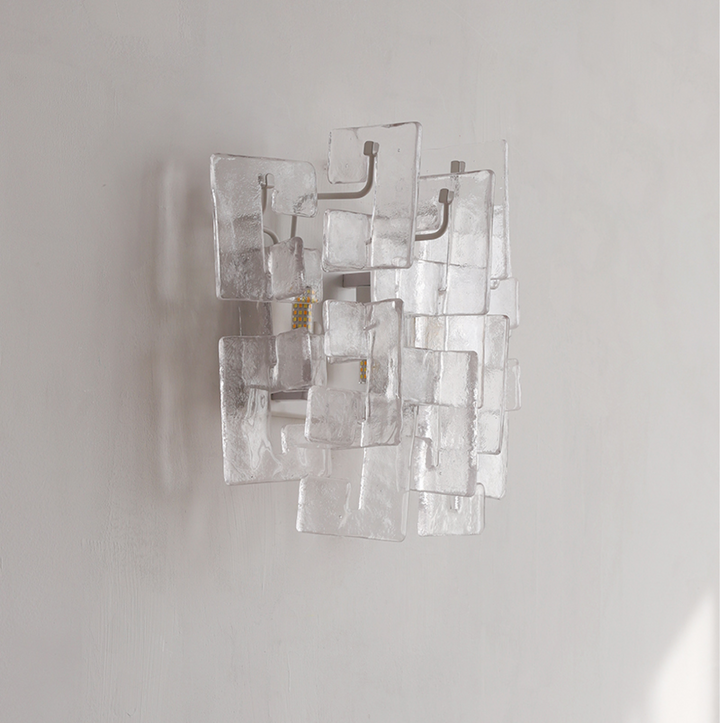 Stacked Glass Wall Sconce - Vakkerlight
