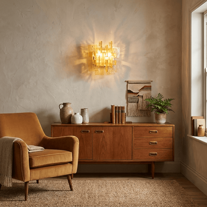 Stacked Glass Wall Sconce - Vakkerlight