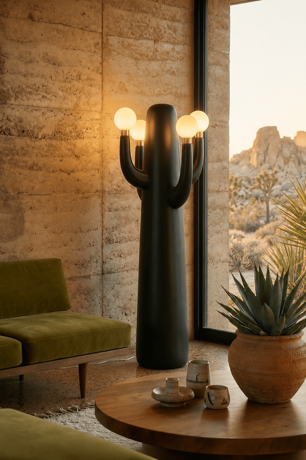 Art Cactus Floor Lamp