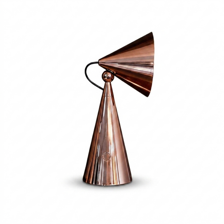 Rechargeable Cone Table Lamp