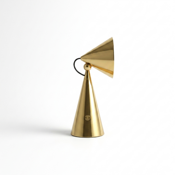 Rechargeable Cone Table Lamp